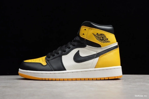 OG 'Yellow Jordan High Air 1 Retro Toe' AR1020-700 0726